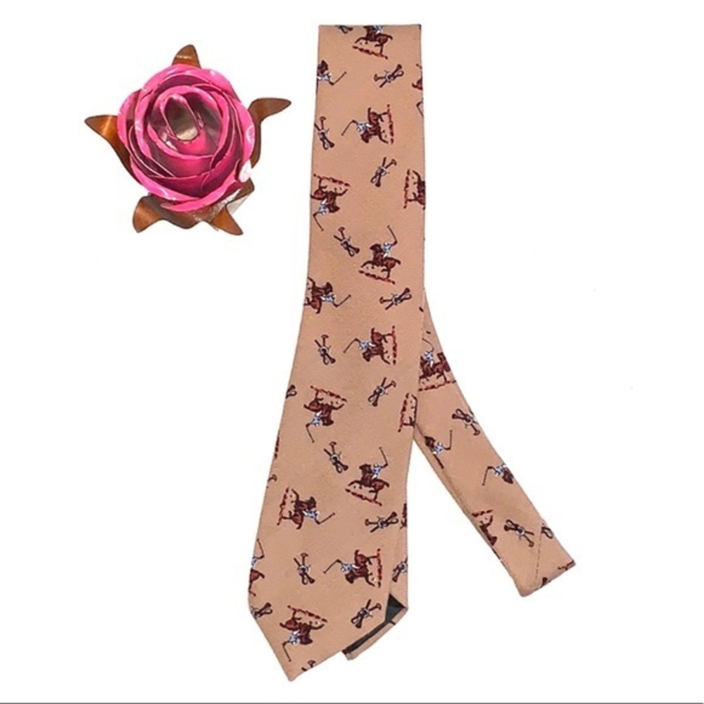 Resilio vintage Horse Jockey Polo Mens Tie